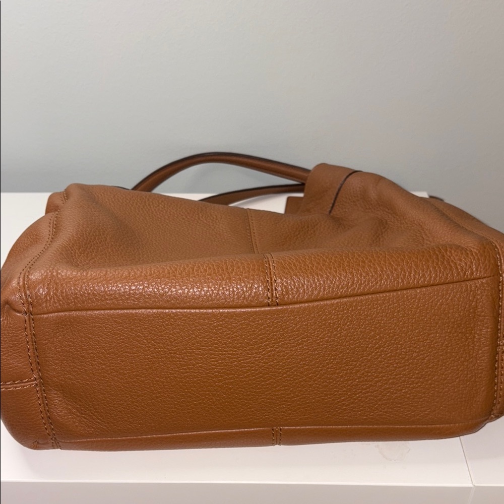 Coach Brown Leather Shoulder Bag - Picture 7 of 10